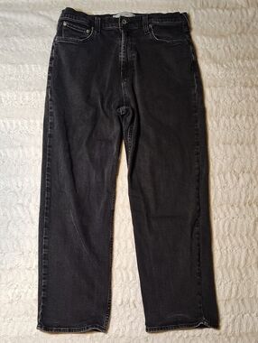 Hollister Black Straight Jeans